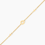 Bracelet Jo&euml;lina Argent Dor&eacute; A L'Or 750/1000 - Bijoux sans pierre Femme | Histoire d&rsquo;Or