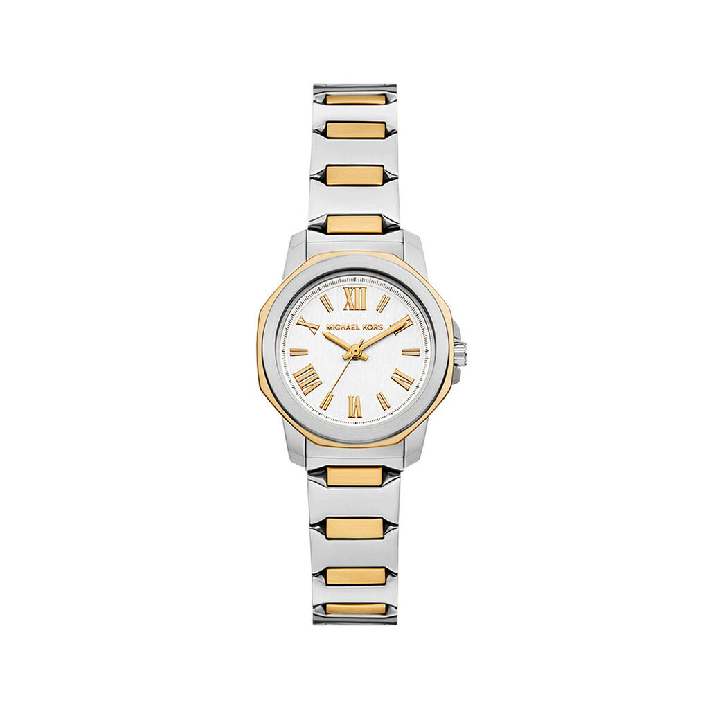 Montre Michael Kors Prescott Blanc - Montres Femme | Histoire d&rsquo;Or
