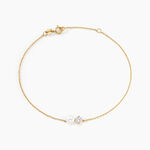 Bracelet Riita Or Jaune Perle De Culture Oxyde De Zirconium - Bracelets Femme | Histoire d&rsquo;Or