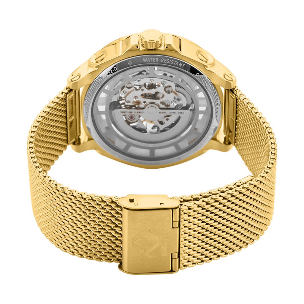 Montre Arctik Solstice Doré - Montres Homme | Histoire d’Or
