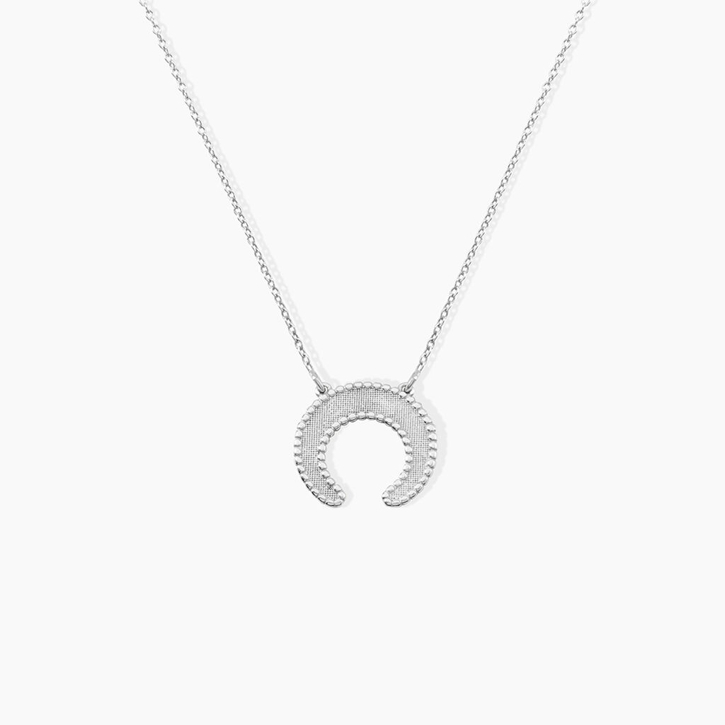 Collier Vaea Argent Blanc - Colliers fantaisie Femme | Histoire d&rsquo;Or