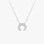 Collier Vaea Argent Blanc - Colliers fantaisie Femme | Histoire d&rsquo;Or