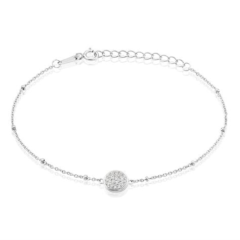 Bracelet Pascalin Argent Blanc Oxyde De Zirconium - Bracelets Femme | Histoire d&rsquo;Or