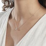 Collier Victoria Platine Blanc Diamant - Colliers Femme | Histoire d&rsquo;Or