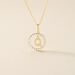 Pendentif Gabe Or Jaune Oxyde De Zirconium - Pendentifs Femme | Histoire d’Or