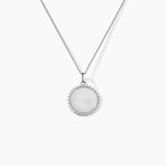 Pendentif Sunny Argent Blanc - Pendentifs Femme | Histoire d&rsquo;Or