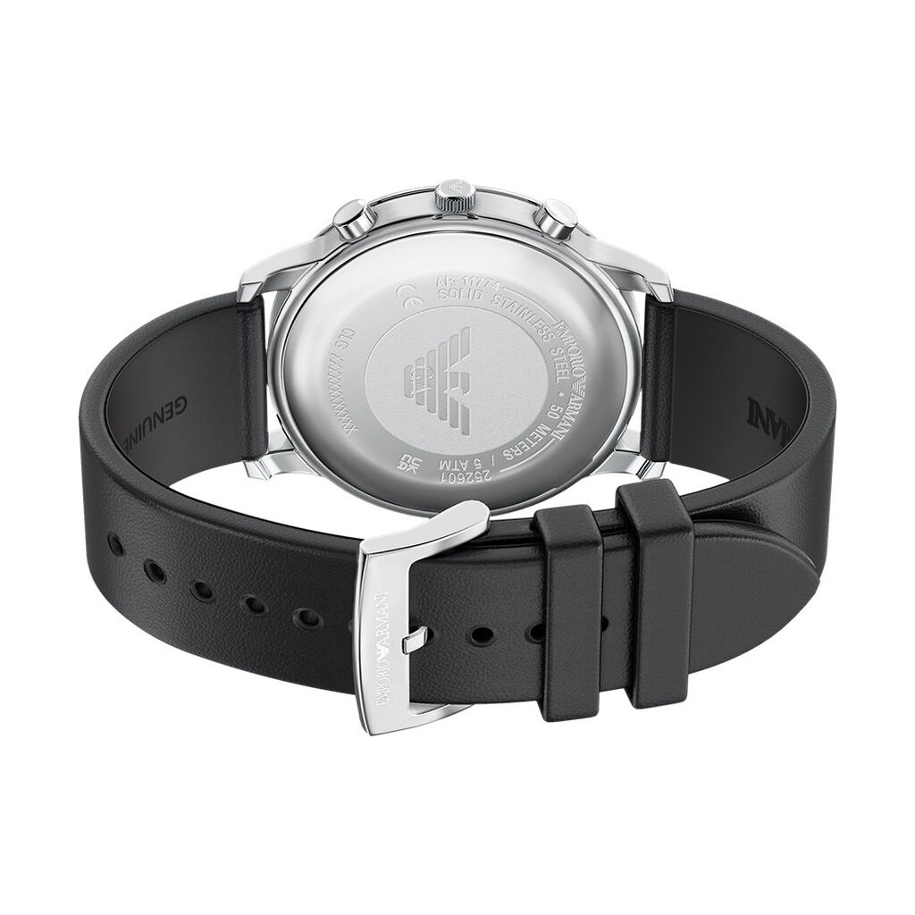 Montre Emporio Armani Noir - Montres Homme | Histoire d&rsquo;Or