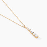 Collier Plaqu&eacute; Or Beisiris Oxydes De Zirconium - Colliers Femme | Histoire d&rsquo;Or