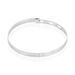 Bracelet Jonc Gravita Argent Blanc - Bracelets joncs Femme | Histoire d’Or