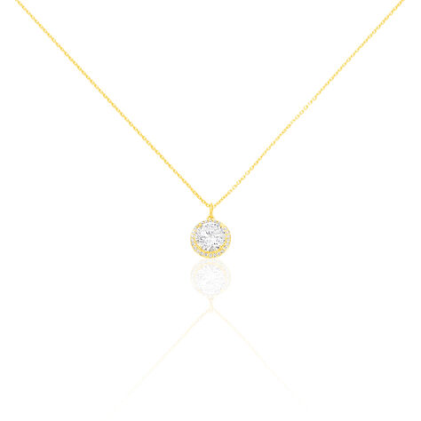 Collier Adil Or Jaune Oxyde De Zirconium - Colliers Femme | Histoire d’Or