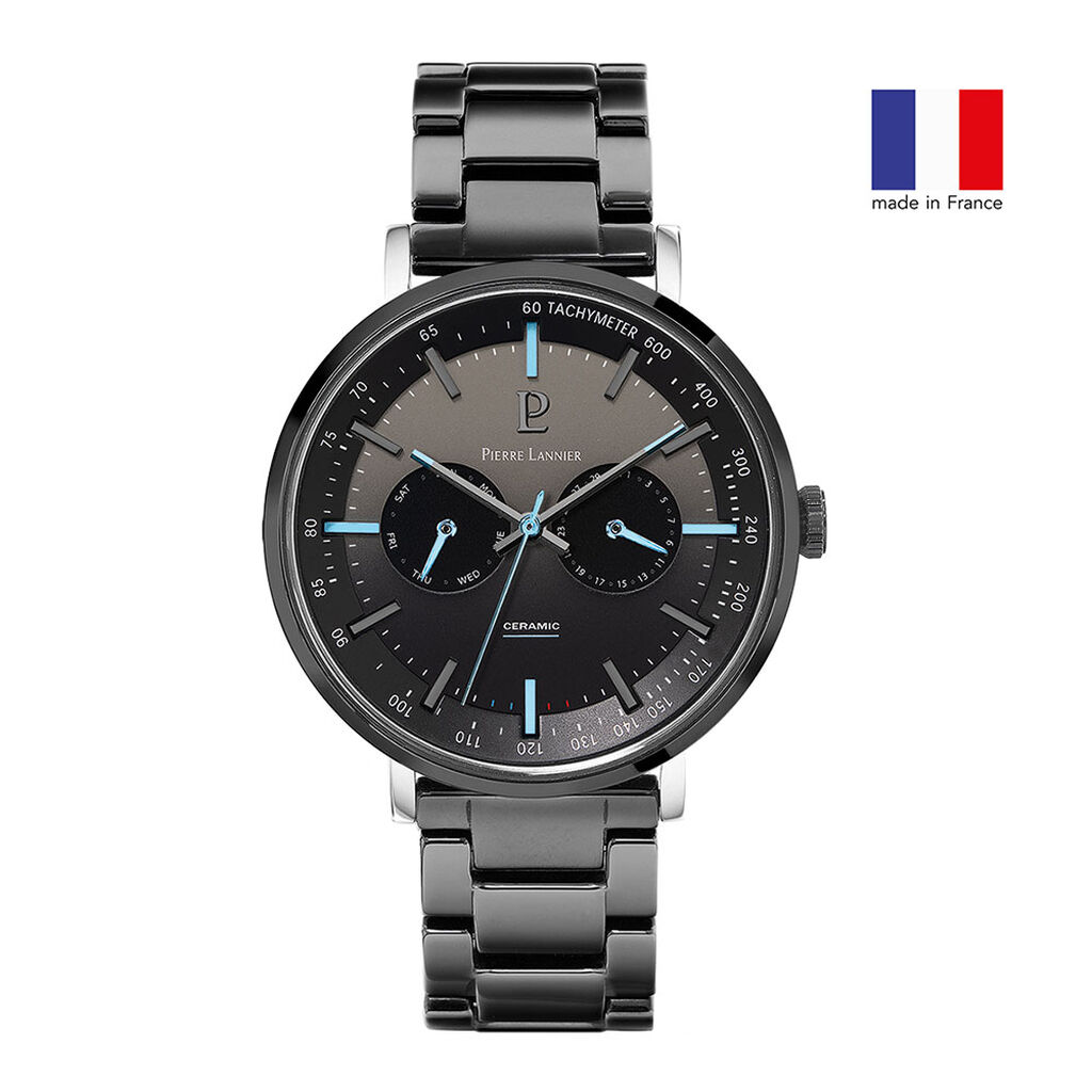 Montre Pierre Lannier Ceramic Noir
