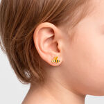 Boucles D'oreilles Puces Giosetta Or Jaune - Clous d'oreilles Enfant | Histoire d&rsquo;Or