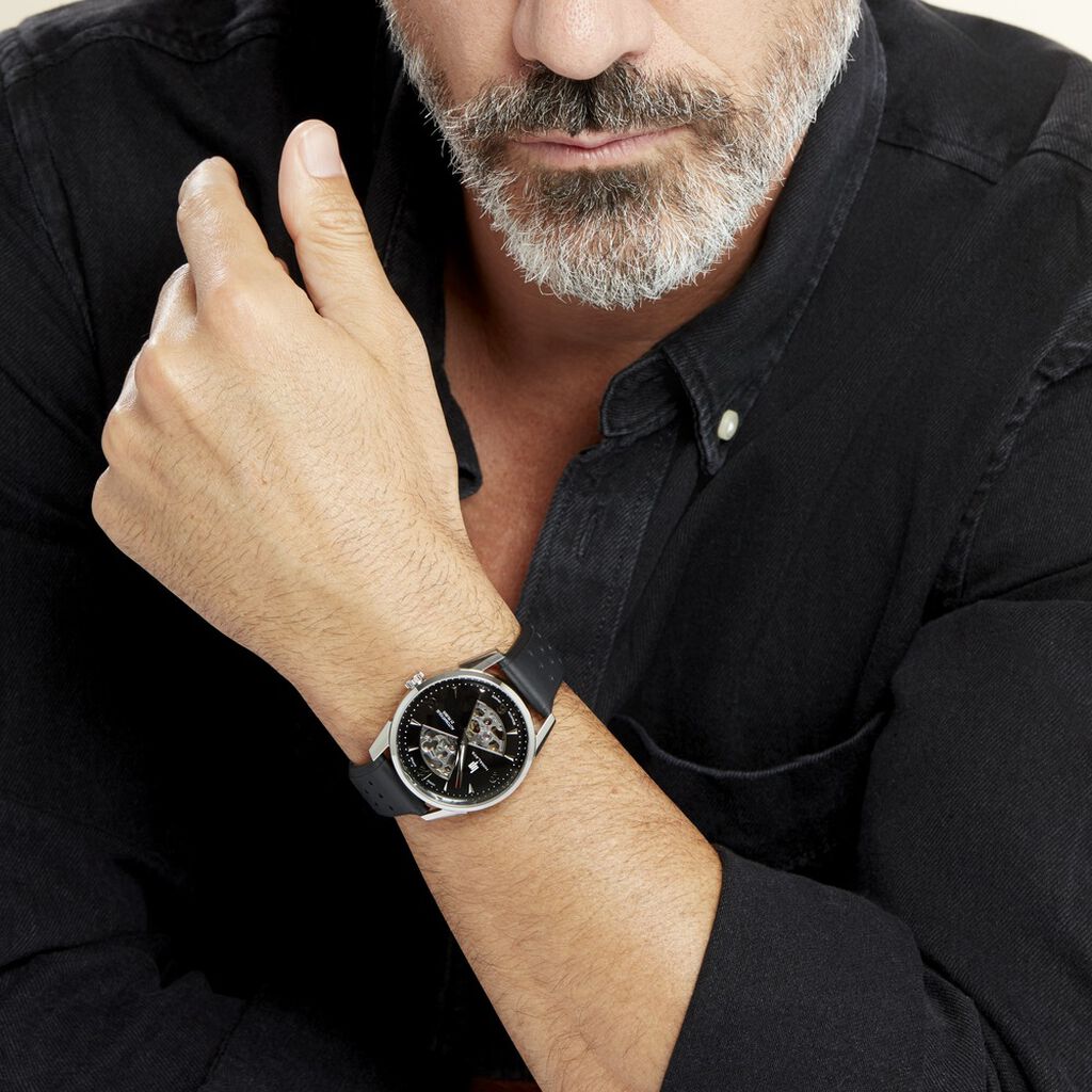 Montre Lip Himalaya Sablier Noir - Montres Homme | Histoire d’Or
