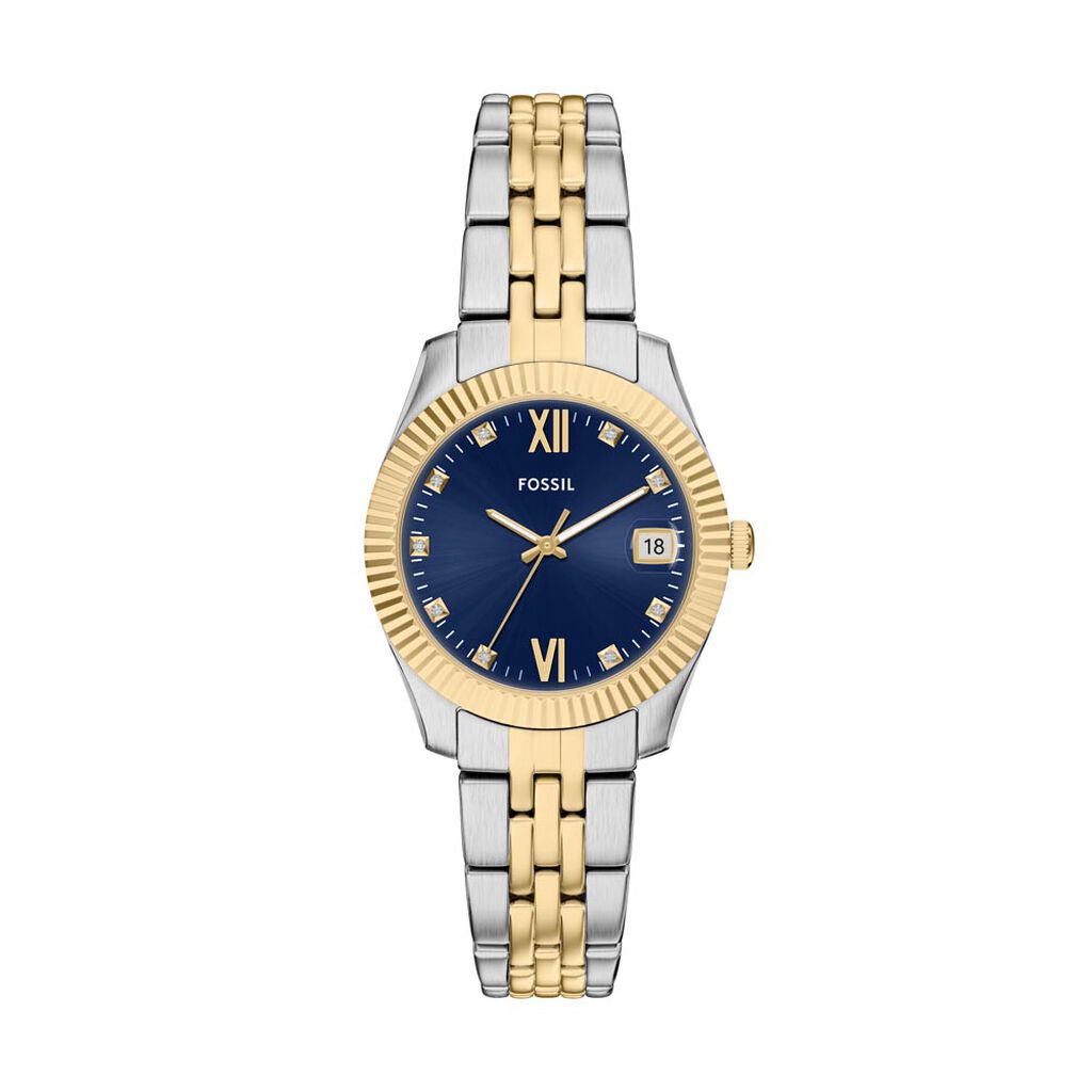 Montre Fossil Scarlette Mini Bleu - Montres Femme | Histoire d&rsquo;Or