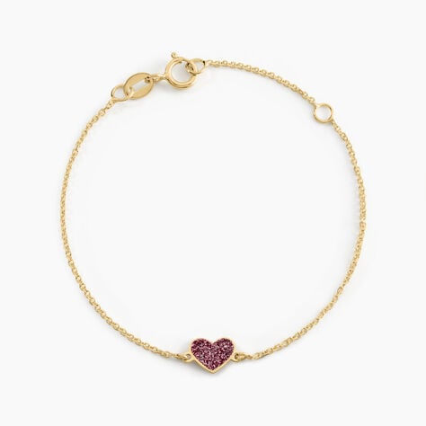 Bracelet Cerine Coeur Or Jaune - Bracelets Enfant | Histoire d&rsquo;Or