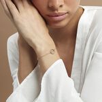 Bracelet Amalthea Plaqu&eacute; Or Dor&eacute; Aventurine Vert - Bracelets Femme | Histoire d&rsquo;Or