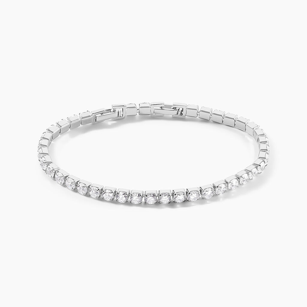 Bracelet Lou-anne Argent Blanc Oxyde De Zirconium Blanc - Bracelets Femme | Histoire d&rsquo;Or