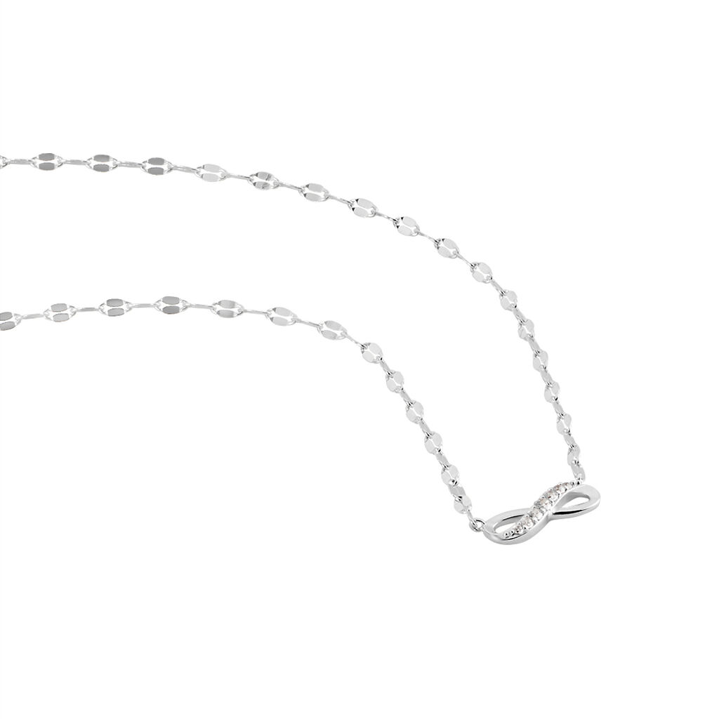 Collier Argent Wendel Oxydes De Zirconium - Colliers fantaisie Femme | Histoire d&rsquo;Or
