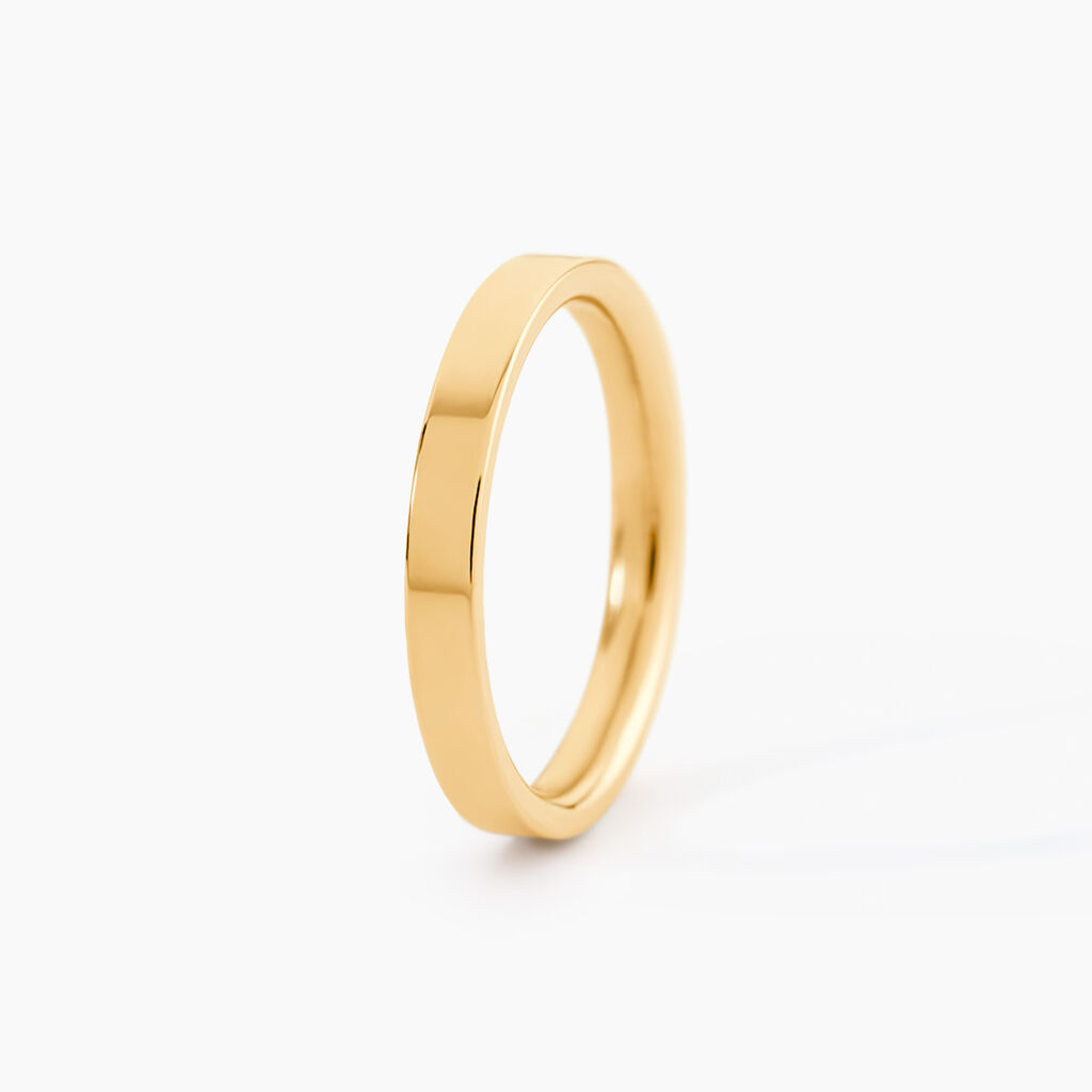 Alliance Gaaia Or Jaune - Alliances 18 carats Unisex | Histoire d&rsquo;Or