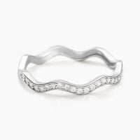 Bague Jasmyn Argent Blanc Oxyde De Zirconium