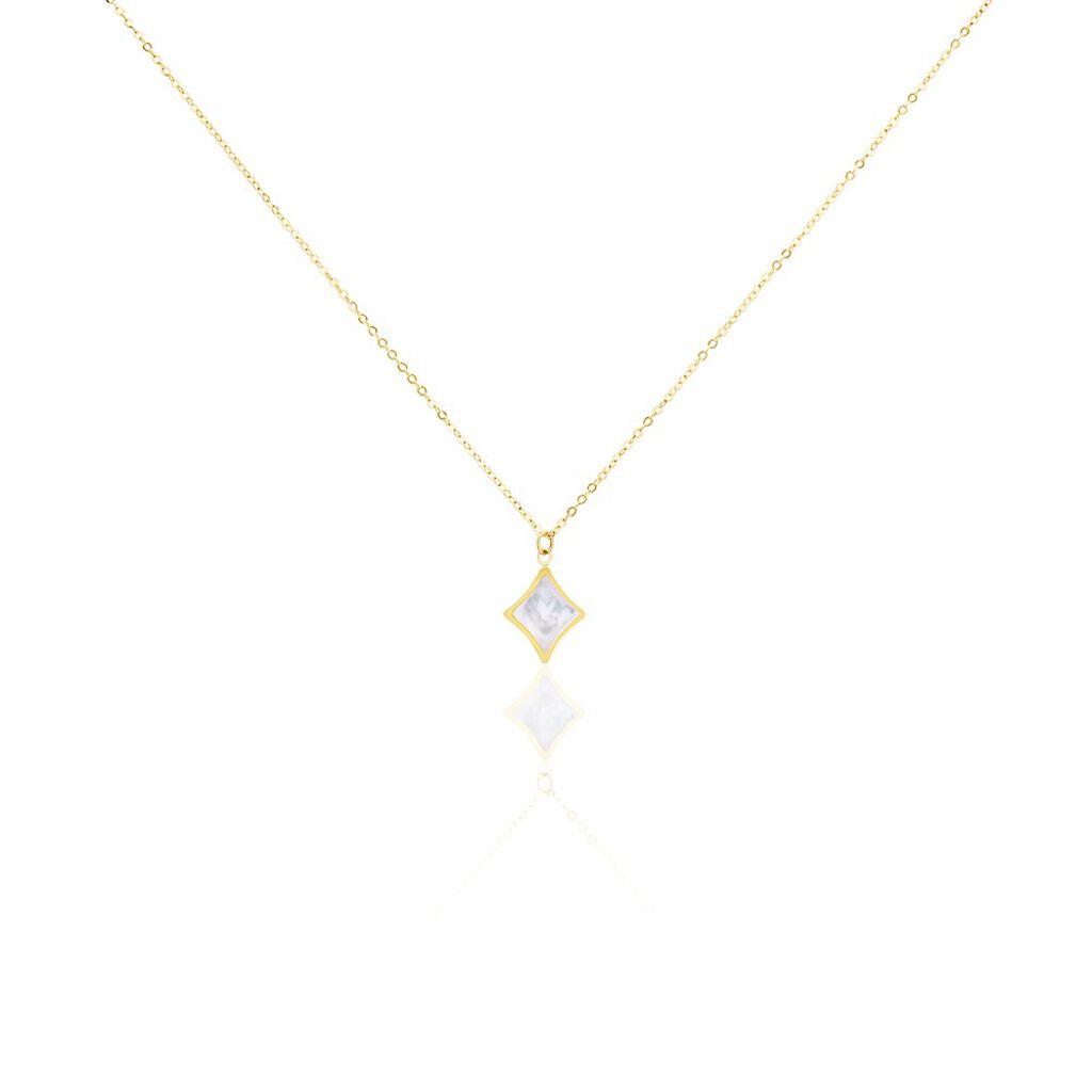 Collier Marvella Or Jaune Nacre