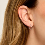 Boucles D'Oreilles Pendantes Floryne Argent Blanc Oxyde De Zirconium - Boucles d'oreilles fantaisie Femme | Histoire d&rsquo;Or