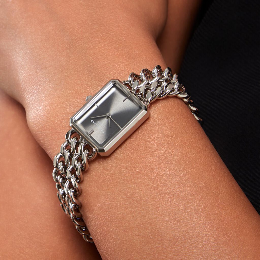 Montre Rosefield Studio 24 Noir - Montres Femme | Histoire d’Or