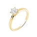 Bague Solitaire Samantha Or Jaune Diamant - Bagues solitaires Femme | Histoire d’Or