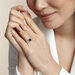 Bague Crista Or Blanc Saphir Et Diamant
