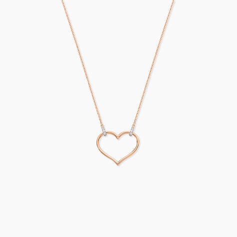 Collier Laila Or Rose Diamant - Colliers Femme | Histoire d&rsquo;Or
