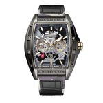 Montre Montignac Tonneau Noir - Montres Homme | Histoire d&rsquo;Or