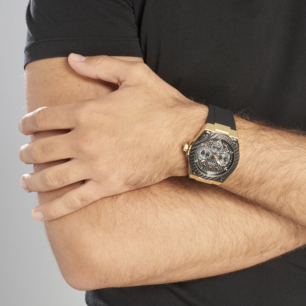 Montre Guess Legacy Noir - Montres Homme | Histoire d’Or