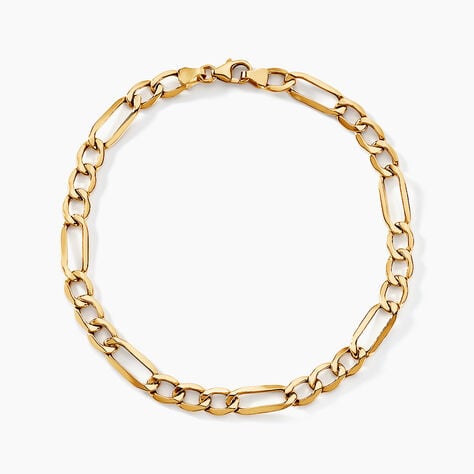 Bracelet Or Jaune Cameo - Bracelets cha&icirc;ne Homme | Histoire d&rsquo;Or