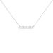 Collier Argent Blanc Joceius Oxydes De Zirconium - Colliers fantaisie Femme | Histoire d’Or