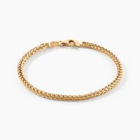 Bracelet Jolien Maille Spiga Or Jaune