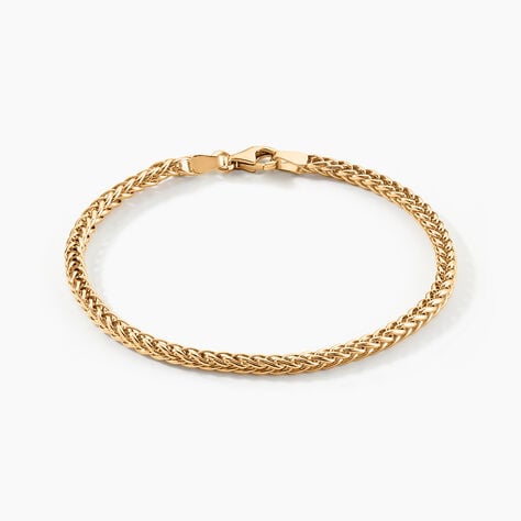 Bracelet Jolien Maille Spiga Or Jaune - Bracelets chaîne Femme | Histoire d’Or