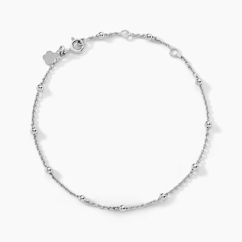 Bracelet Elea Argent Blanc - Bracelets Femme | Histoire d&rsquo;Or