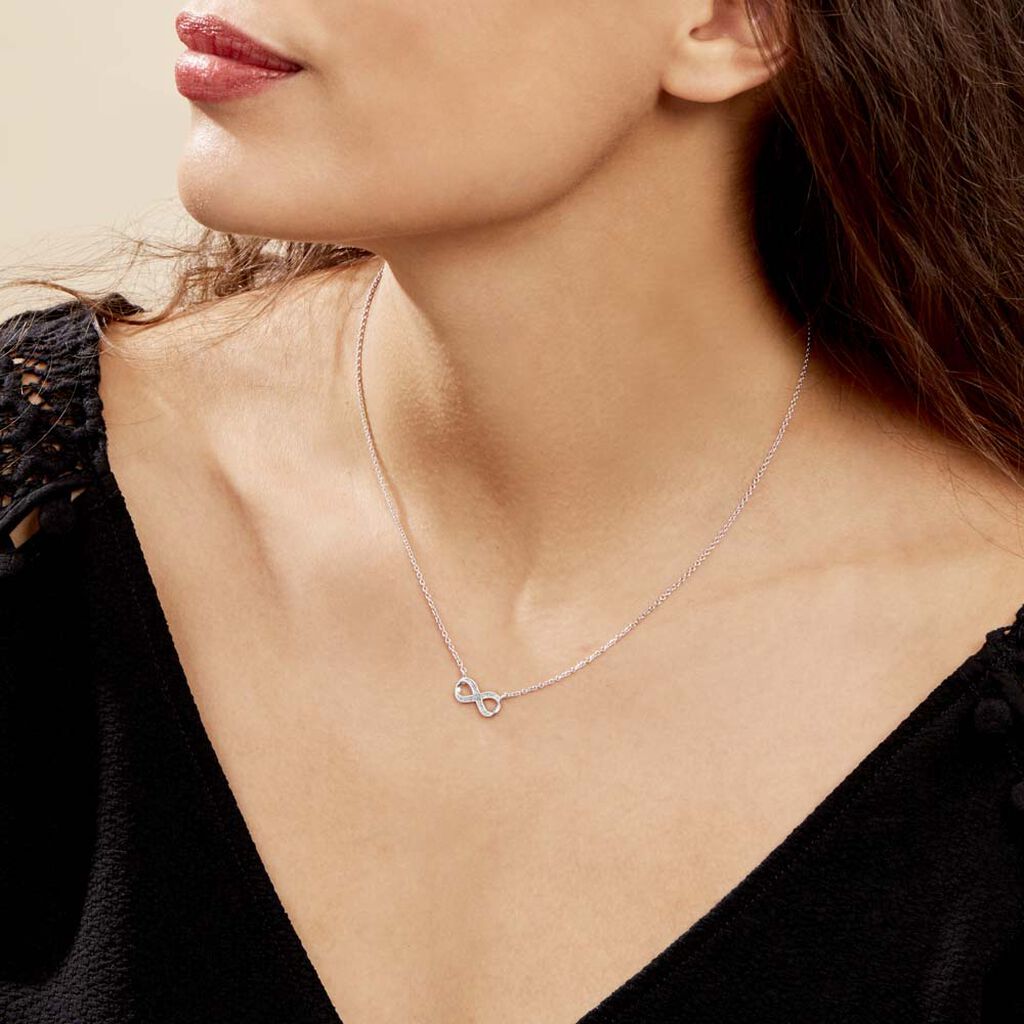 Collier Argent Solkem Glitter - Colliers fantaisie Femme | Histoire d’Or