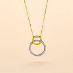 Collier Or Bicolore Achan Diamants - Colliers Femme | Histoire d&rsquo;Or