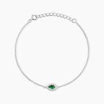 Bracelet Tania Argent Blanc Oxyde De Zirconium - F&ecirc;te des m&egrave;res Femme | Histoire d&rsquo;Or