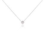 Collier Dally Argent Blanc Quartz Oxyde De Zirconium - Colliers fantaisie Femme | Histoire d&rsquo;Or