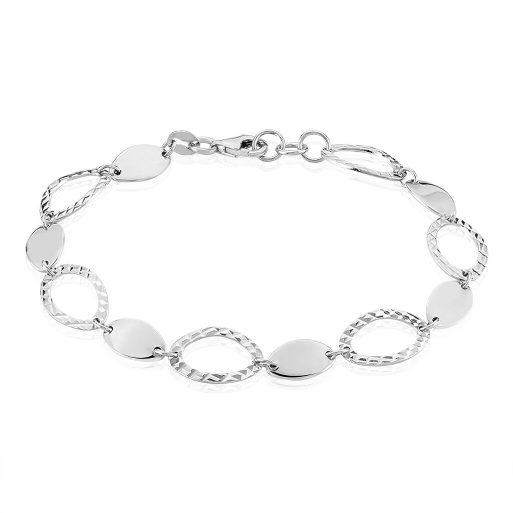 Bracelet Paulita Argent Blanc