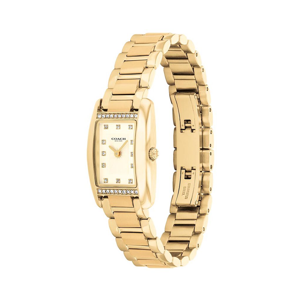 Montre Coach Reese Dor&eacute; - Montres Femme | Histoire d&rsquo;Or