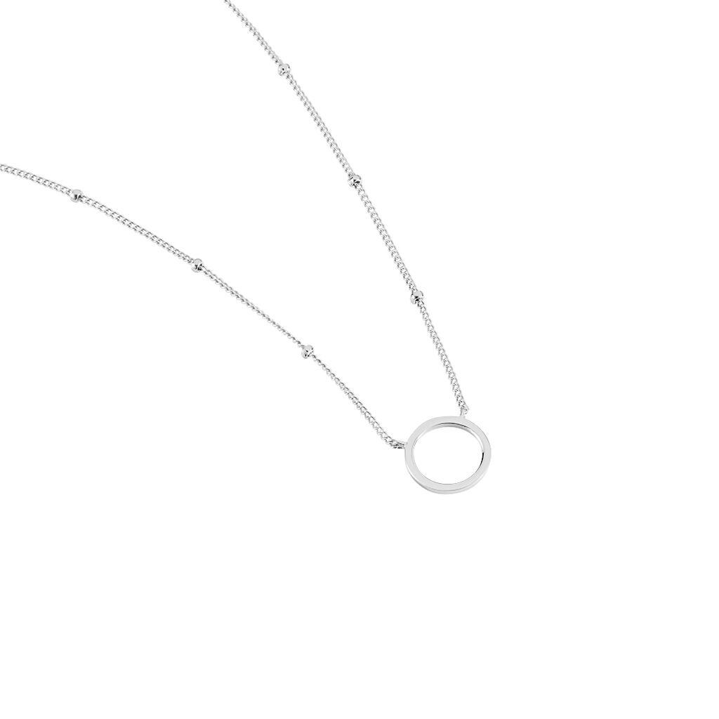 Collier Argent Blanc Cari - Colliers fantaisie Femme | Histoire d’Or