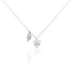 Collier Argent Blanc Laios - Colliers fantaisie Femme | Histoire d&rsquo;Or