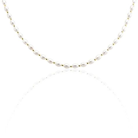Collier Marame Or Jaune Perle De Culture - Colliers Femme | Histoire d’Or
