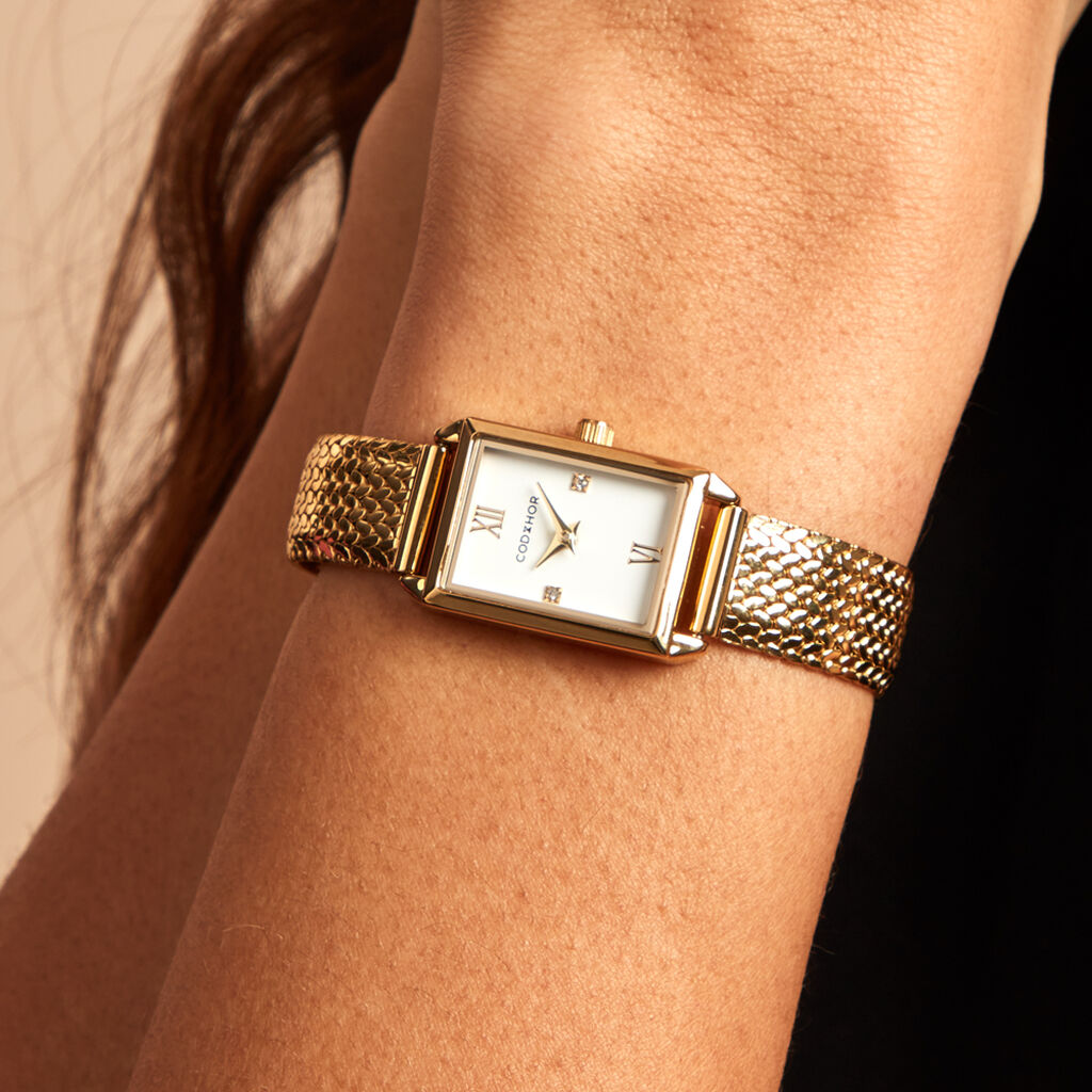 Montre Codhor Suzy Blanc - Montres Femme | Histoire d’Or