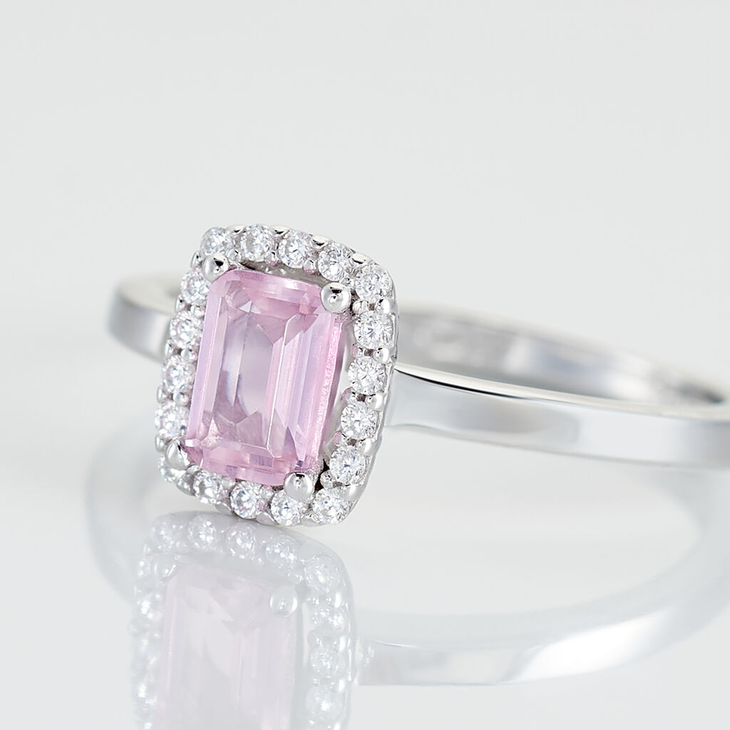 Bague Solitaire Aladin Argent Oxyde De Zirconium - Bagues solitaires Femme | Histoire d’Or