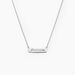 Collier Lorayne Argent Blanc - Colliers fantaisie Femme | Histoire d’Or