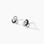 Boucles D'oreilles Puces Constellation Or Blanc Diamant - Clous d'oreilles Femme | Histoire d&rsquo;Or